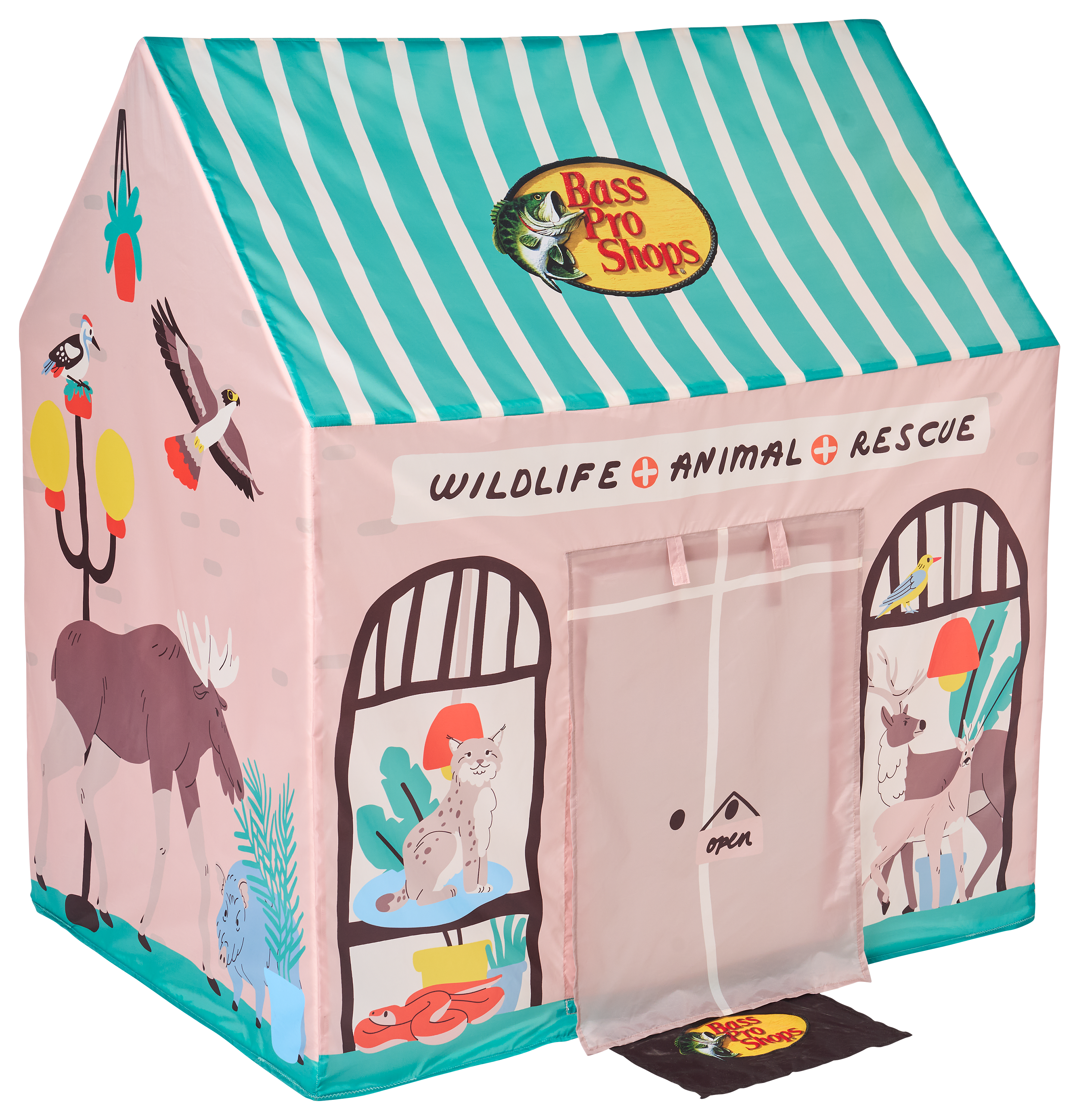 Bass Pro Shops Wildlife Animal Rescue Indoor Play Tent | Cabela's